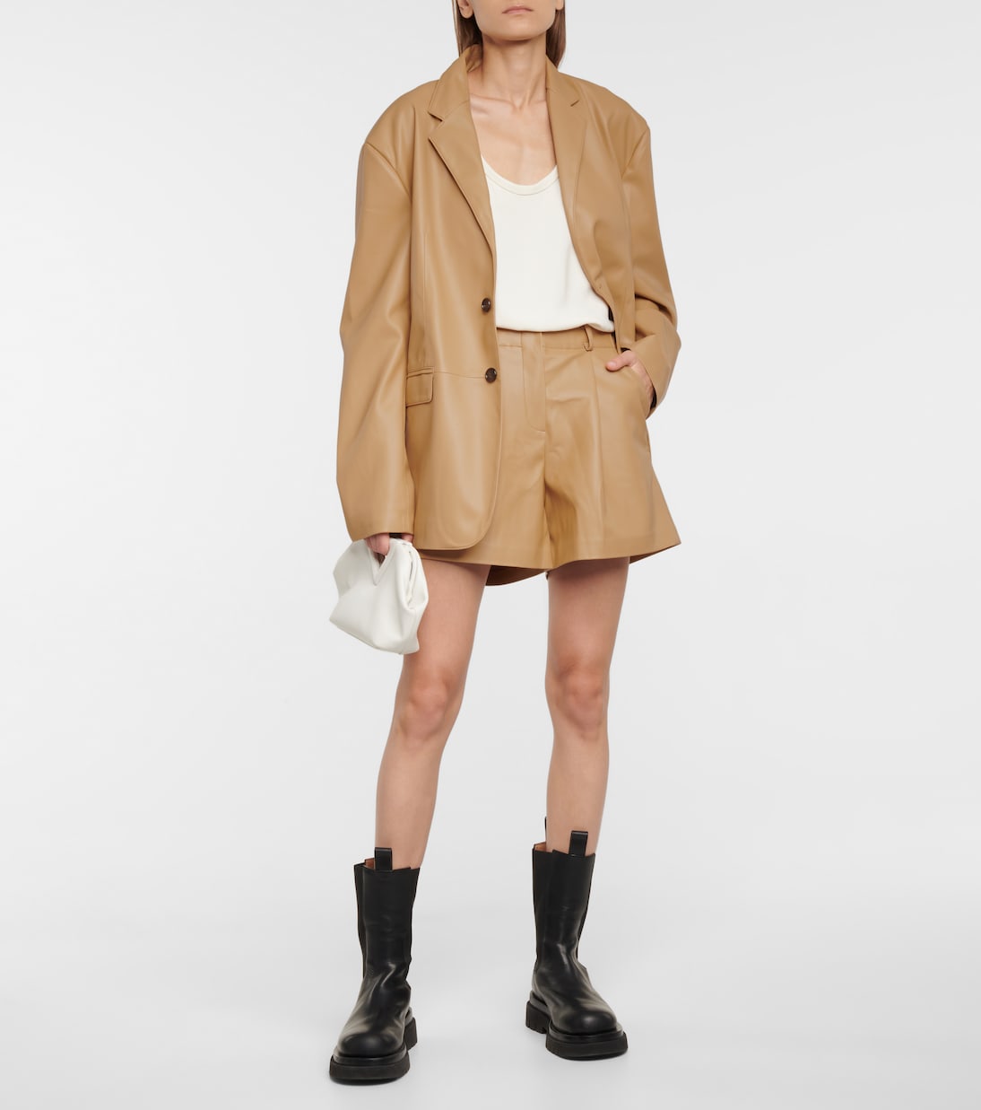 Blazer Olympia in similpelle | The Frankie Shop