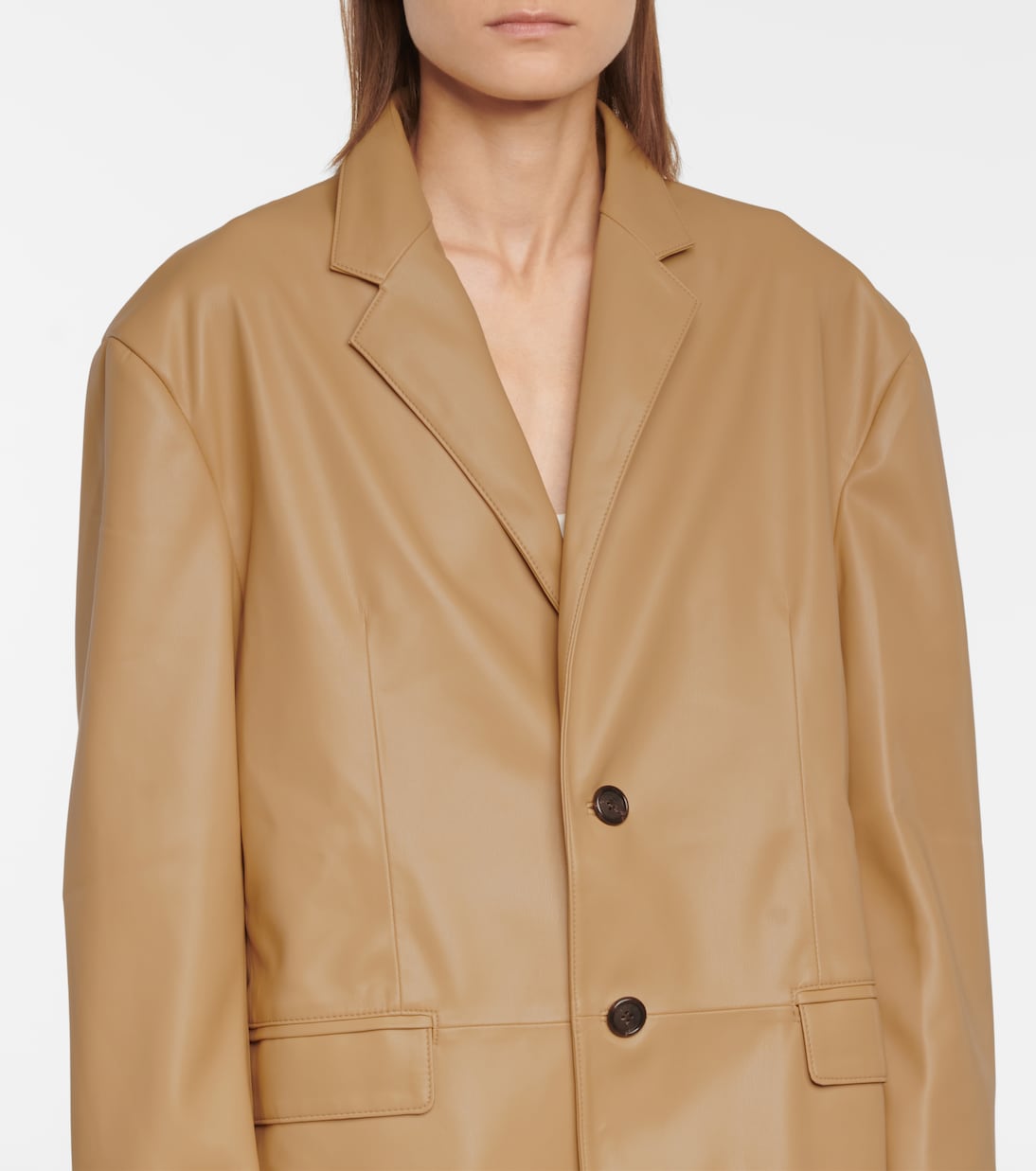 Blazer Olympia in similpelle | The Frankie Shop