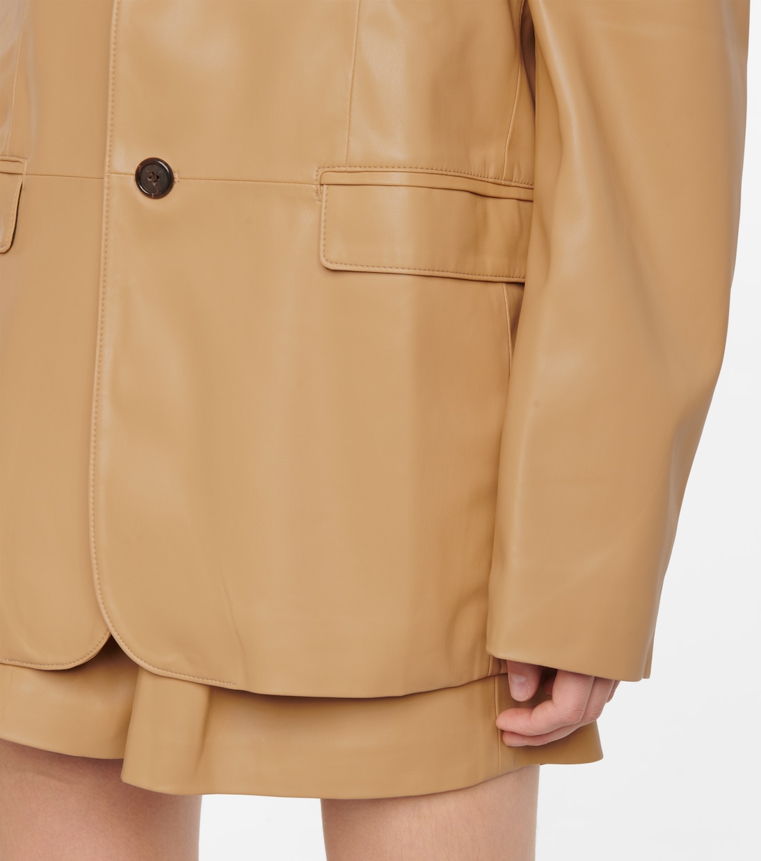 Blazer Olympia in similpelle | The Frankie Shop