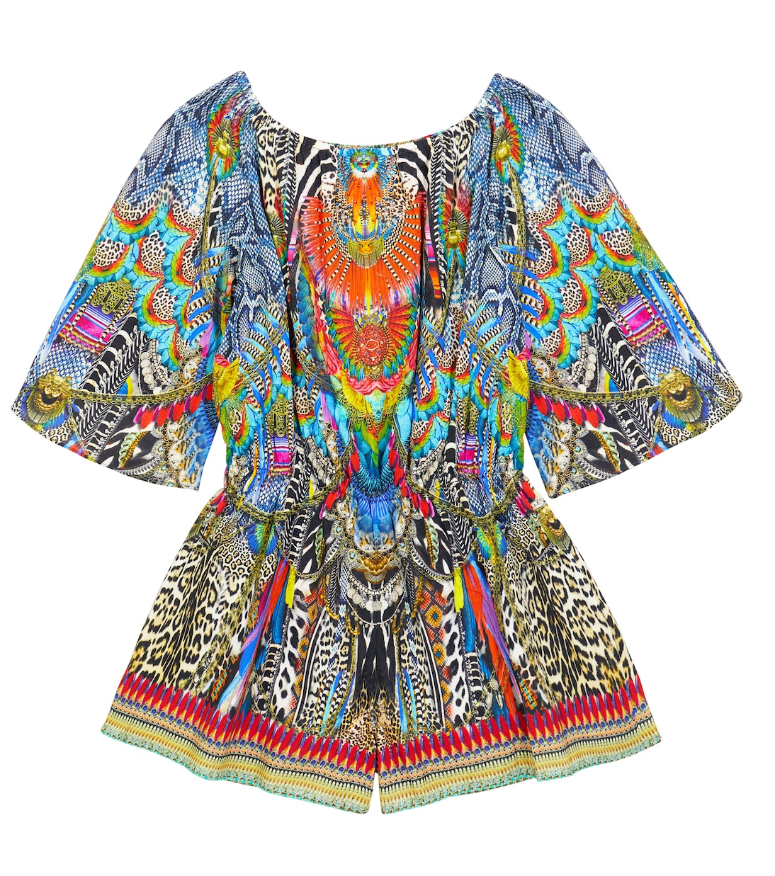 Bedruckter Playsuit aus Baumwolle | Camilla Kids
