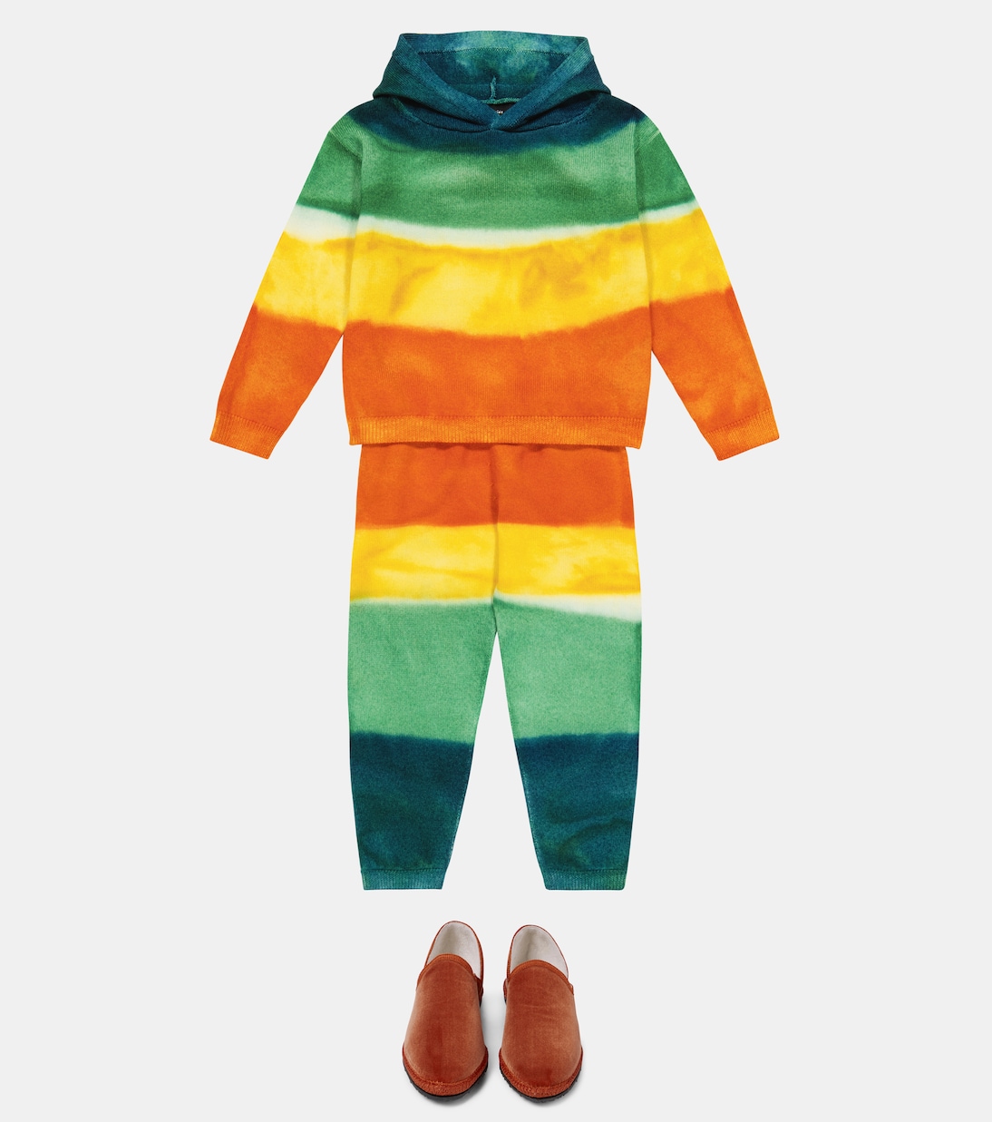 Paradise Island virgin wool hoodie | Alanui Kids