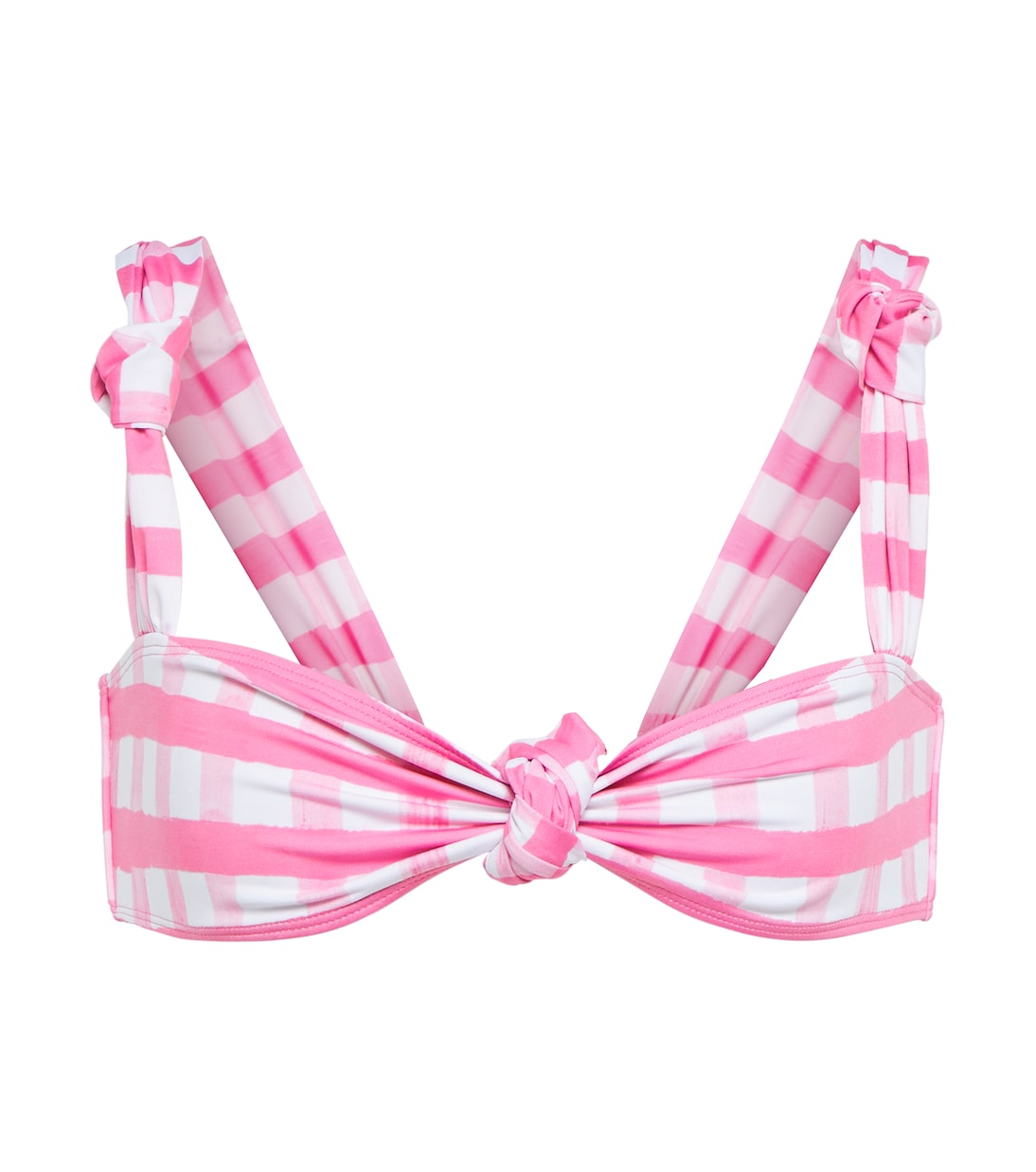 Top de bikini Le Haut Vichy a cuadros | Jacquemus