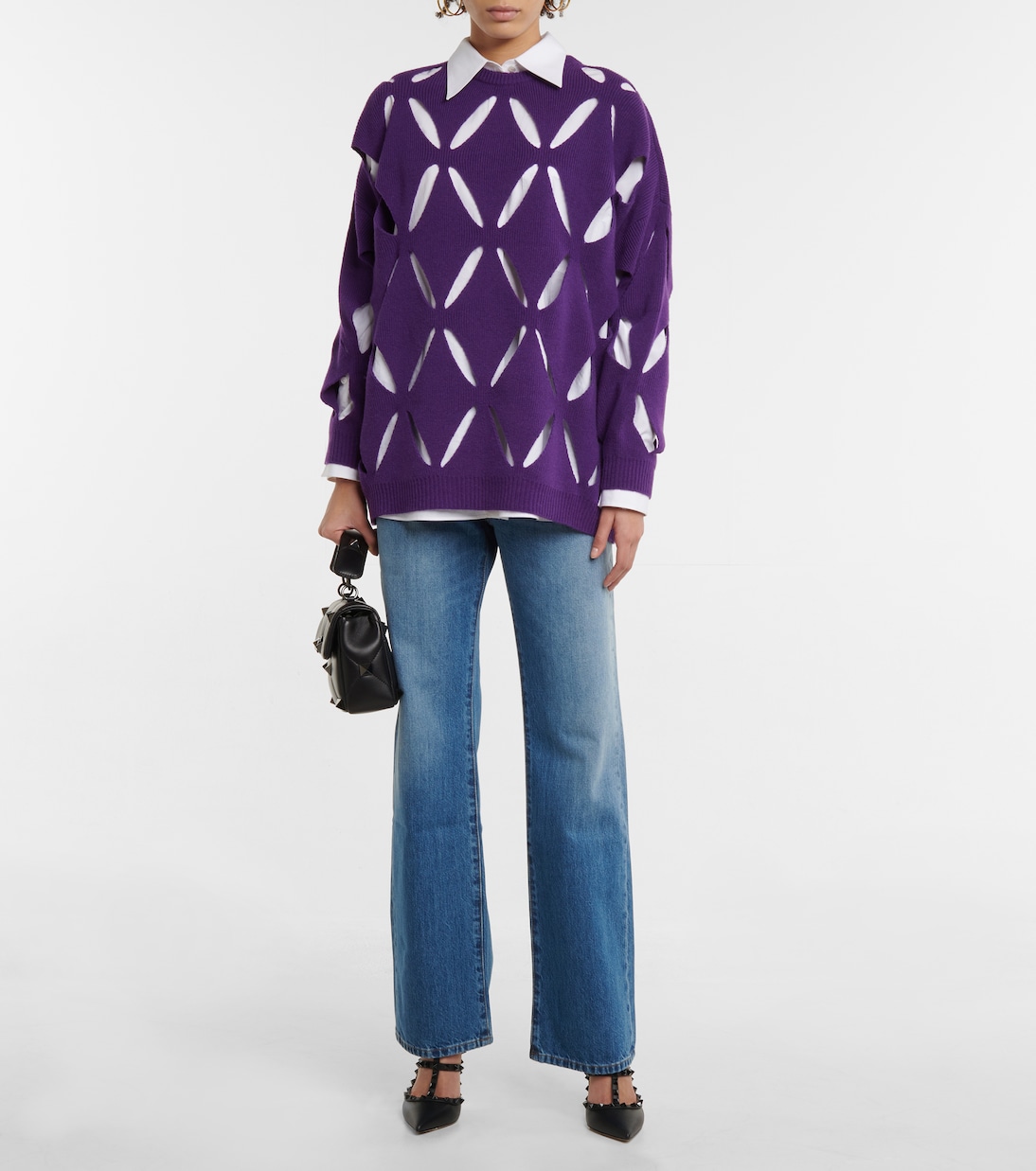Jeans regular a vita alta | Valentino