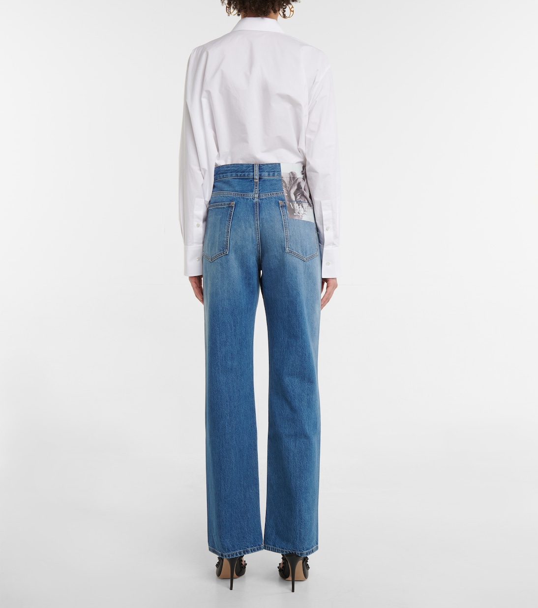 Jeans regular a vita alta | Valentino