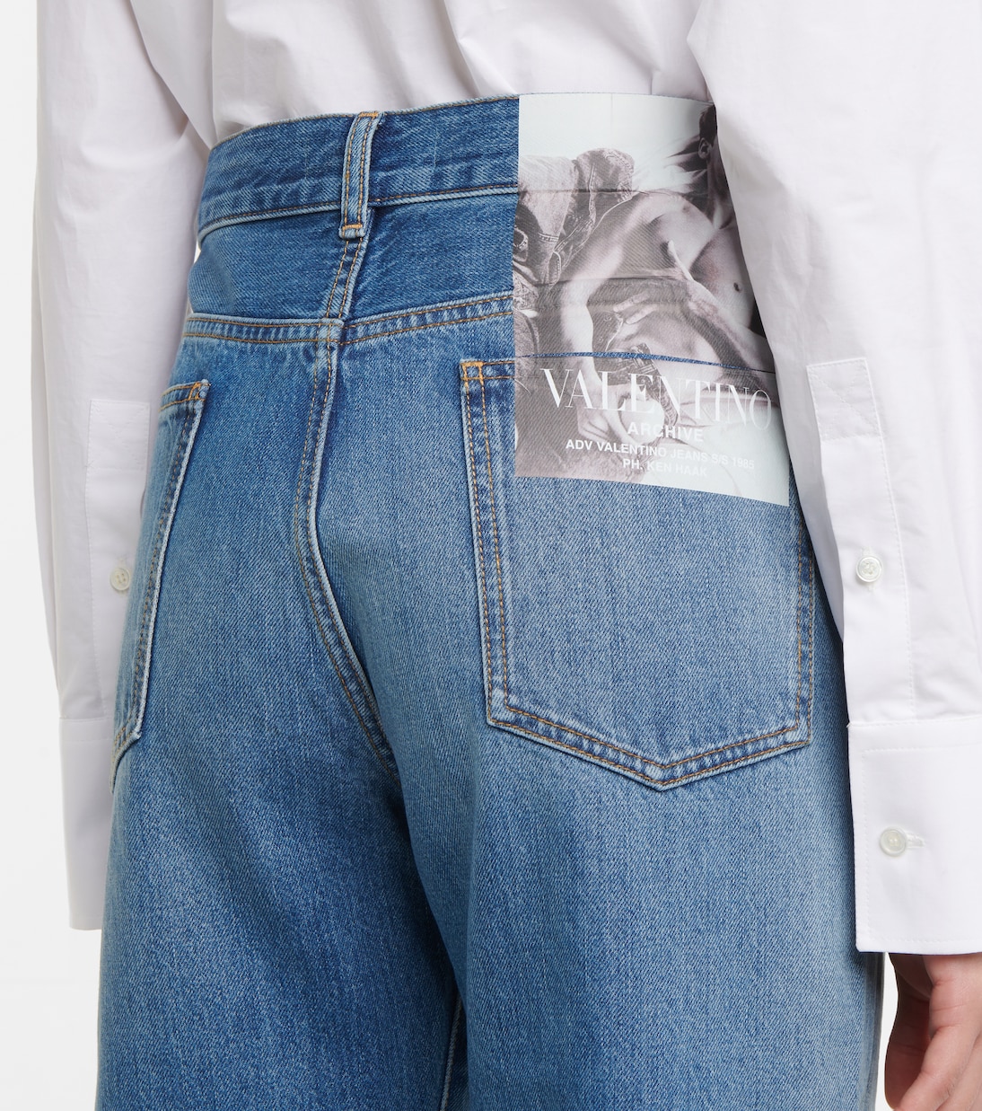 Jeans regular a vita alta | Valentino