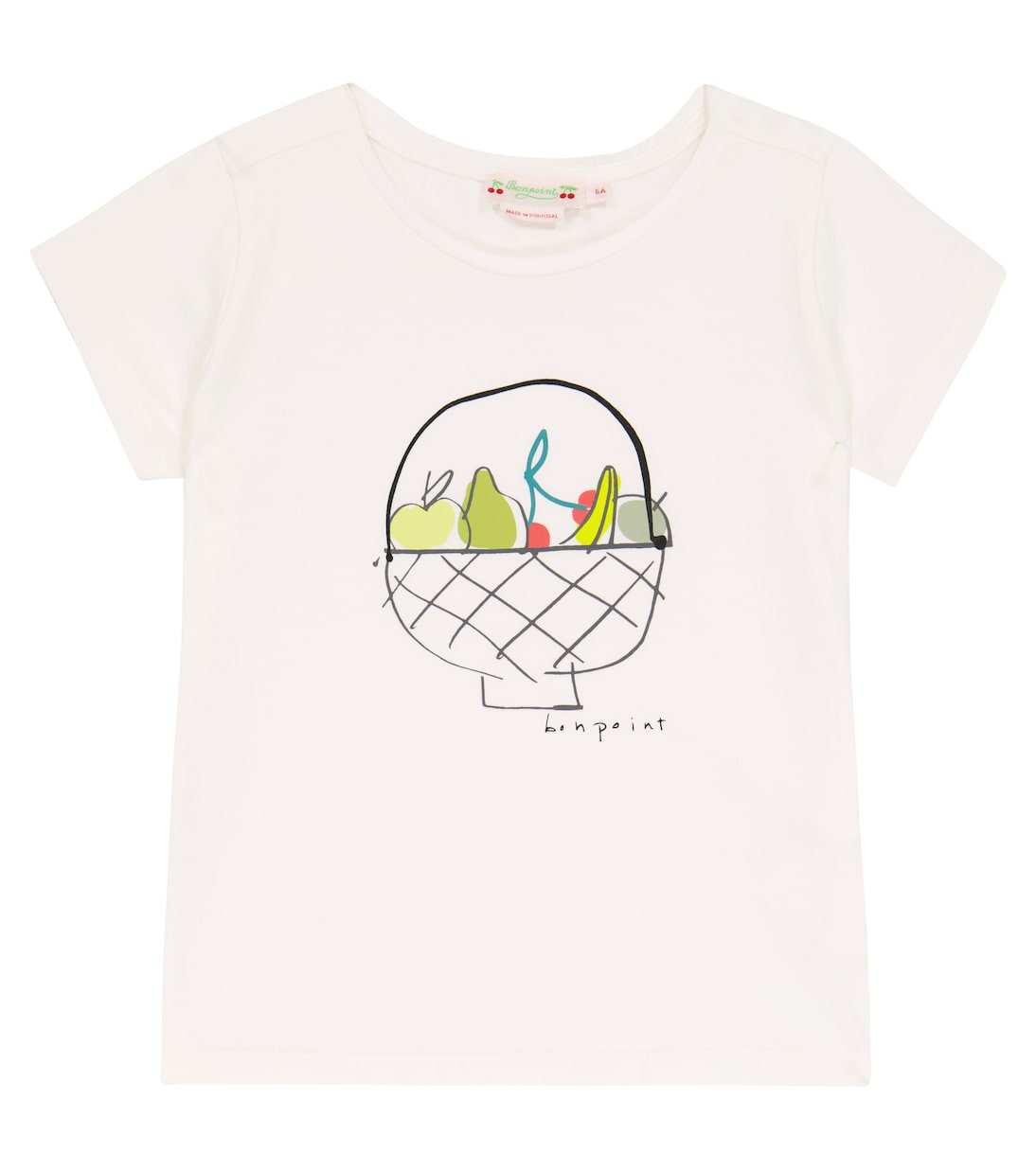 T-shirt in cotone con stampa | Bonpoint