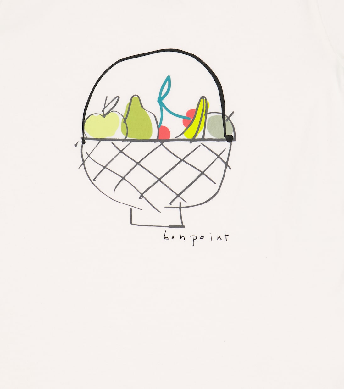 T-shirt in cotone con stampa | Bonpoint