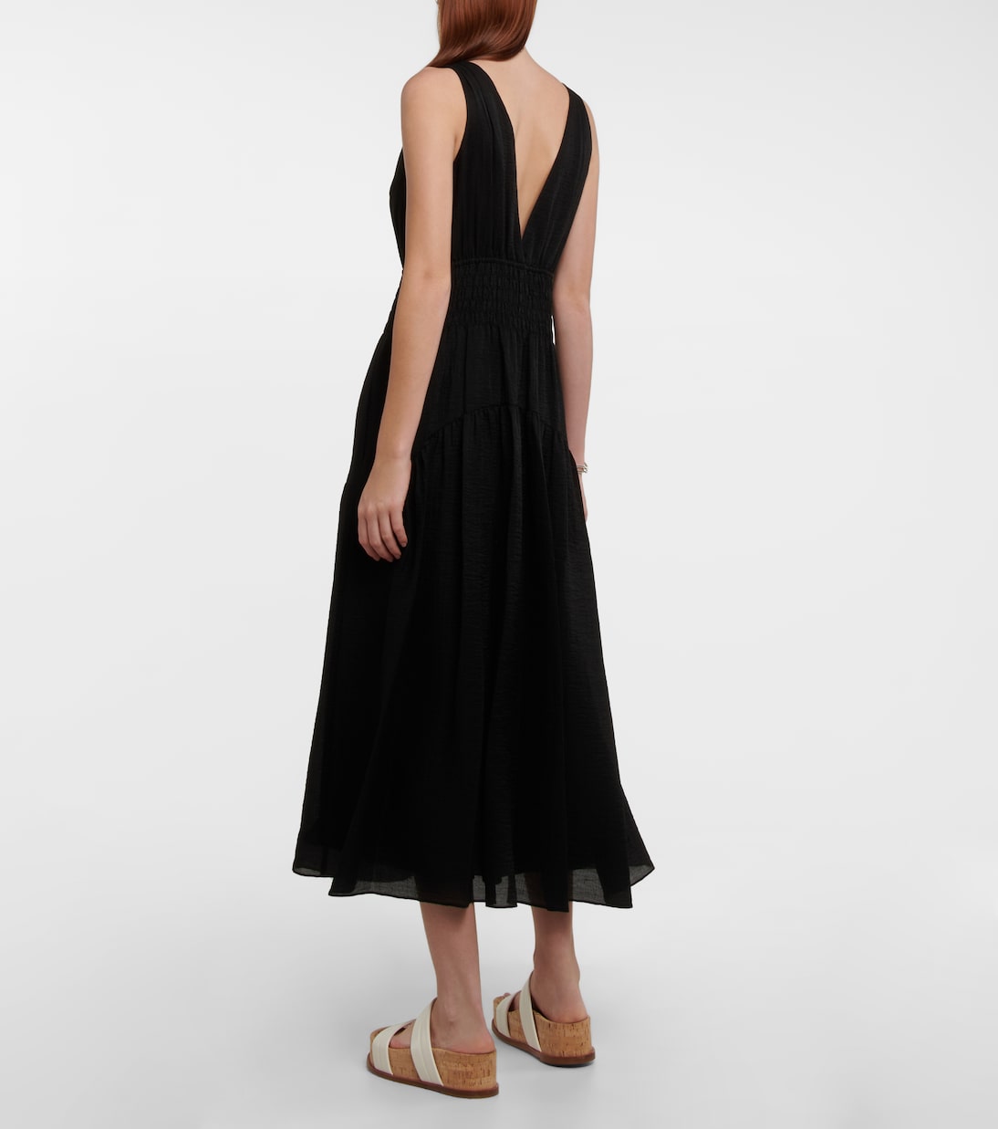 Gesmoktes Maxikleid | Vince