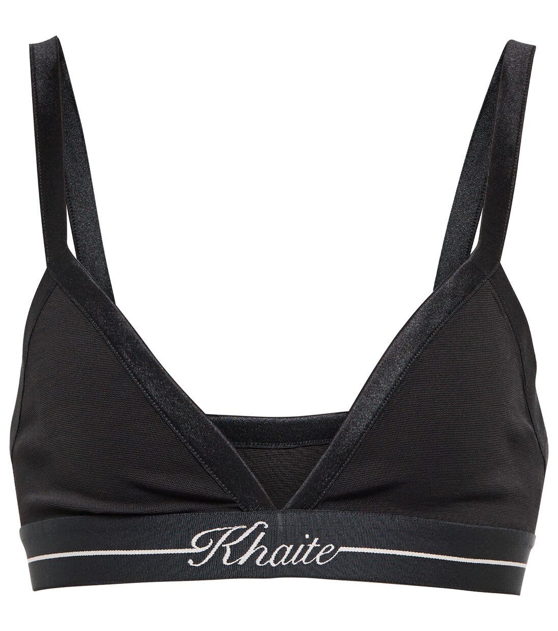 Bralette Marcy in jersey con logo | Khaite