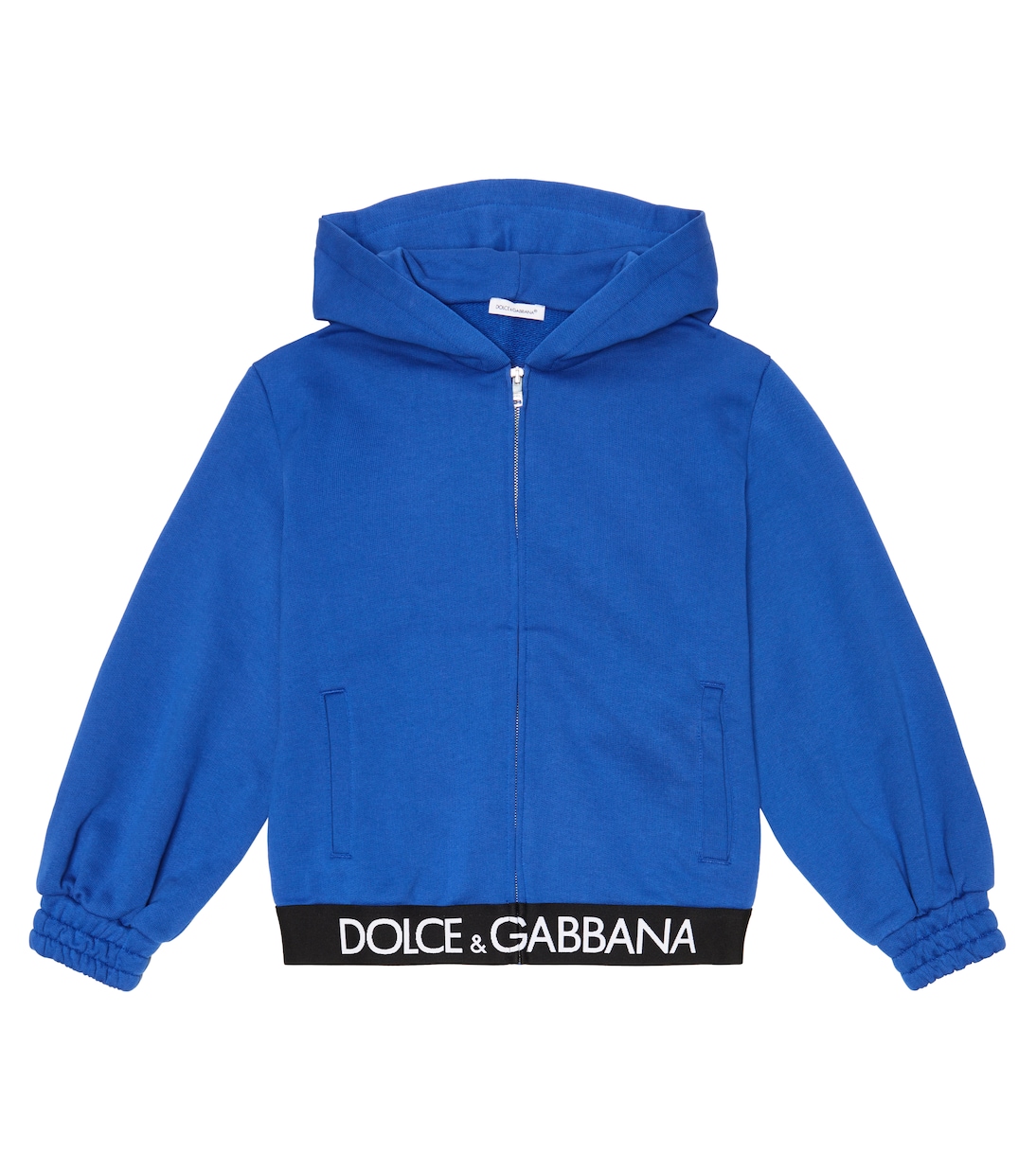 Sudadera de jersey de algodón con capucha | Dolce&Gabbana Kids