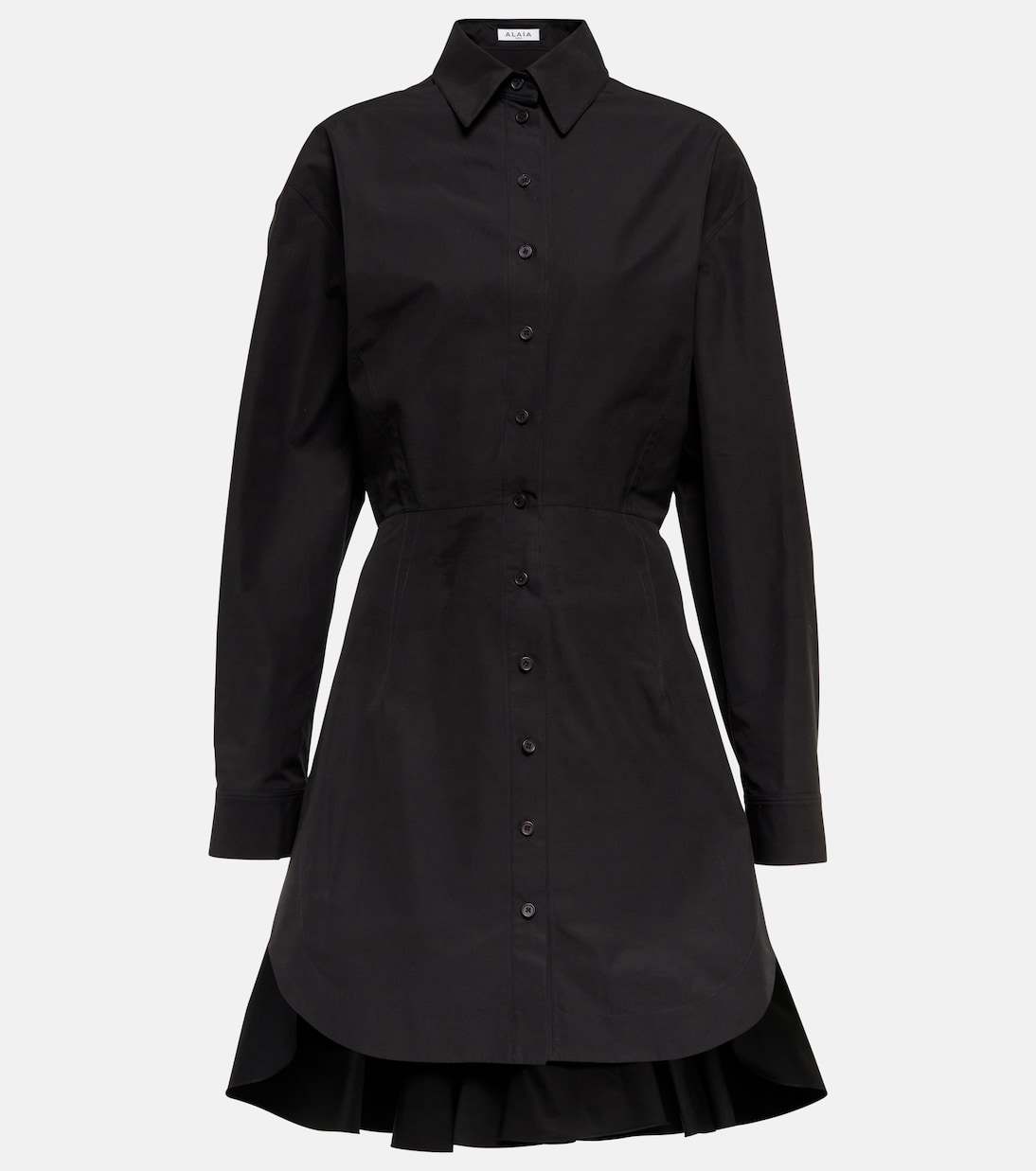 Abito chemisier in popeline di cotone | Alaïa