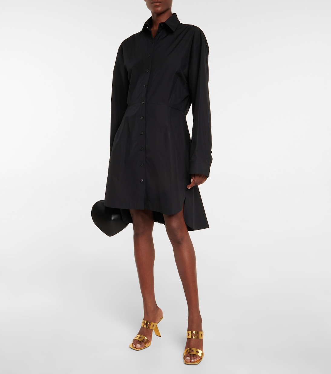 Abito chemisier in popeline di cotone | Alaïa