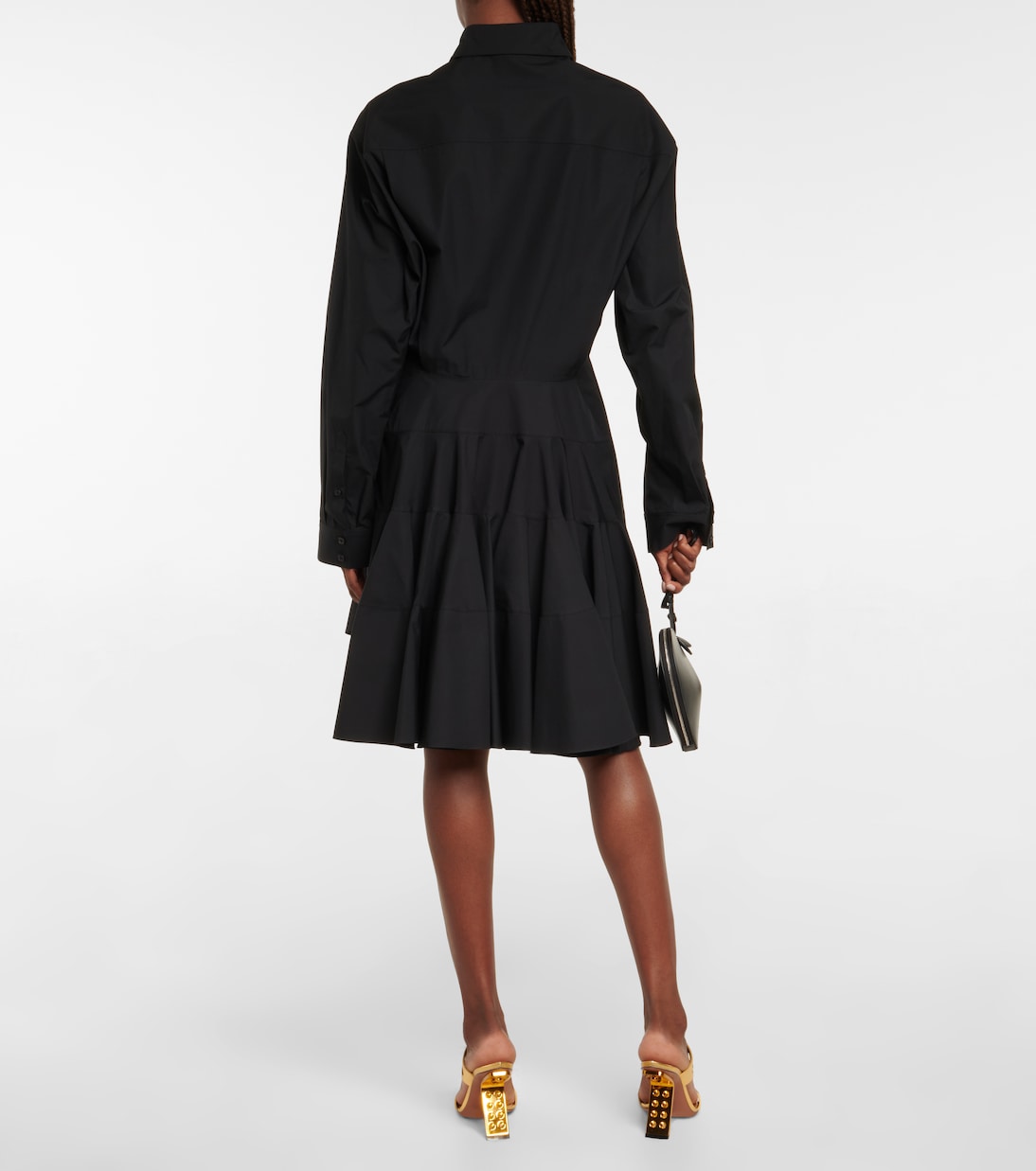 Abito chemisier in popeline di cotone | Alaïa