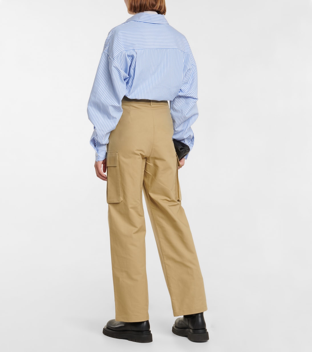 Gia high-rise cargo pants | The Frankie Shop