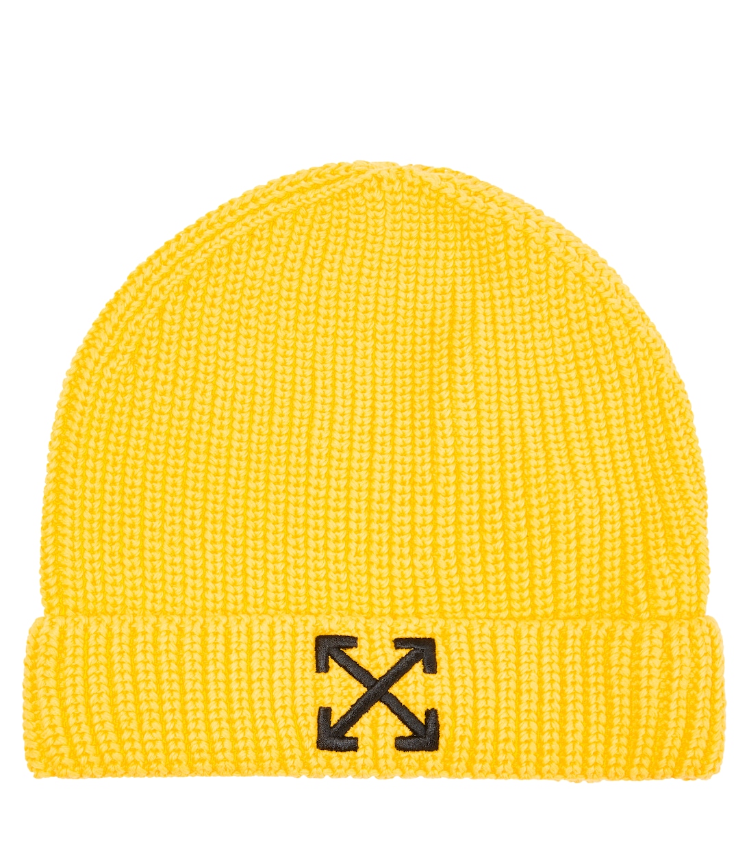 Logo cotton beanie | Off-White Kids