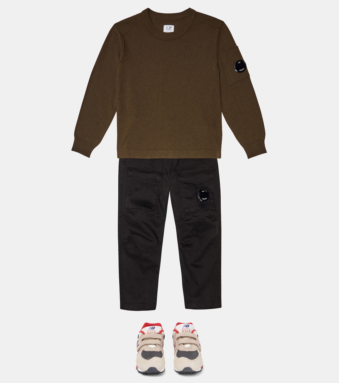 Jersey en mezcla de cachemir y lana | C.P. Company Kids