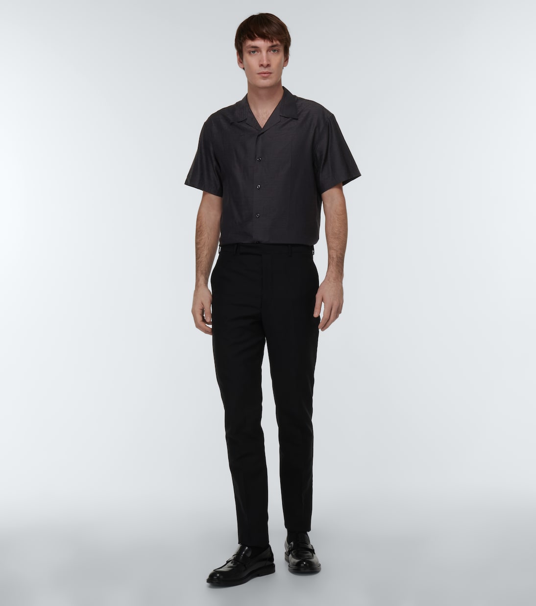 Camicia da bowling in seta e cotone | Berluti