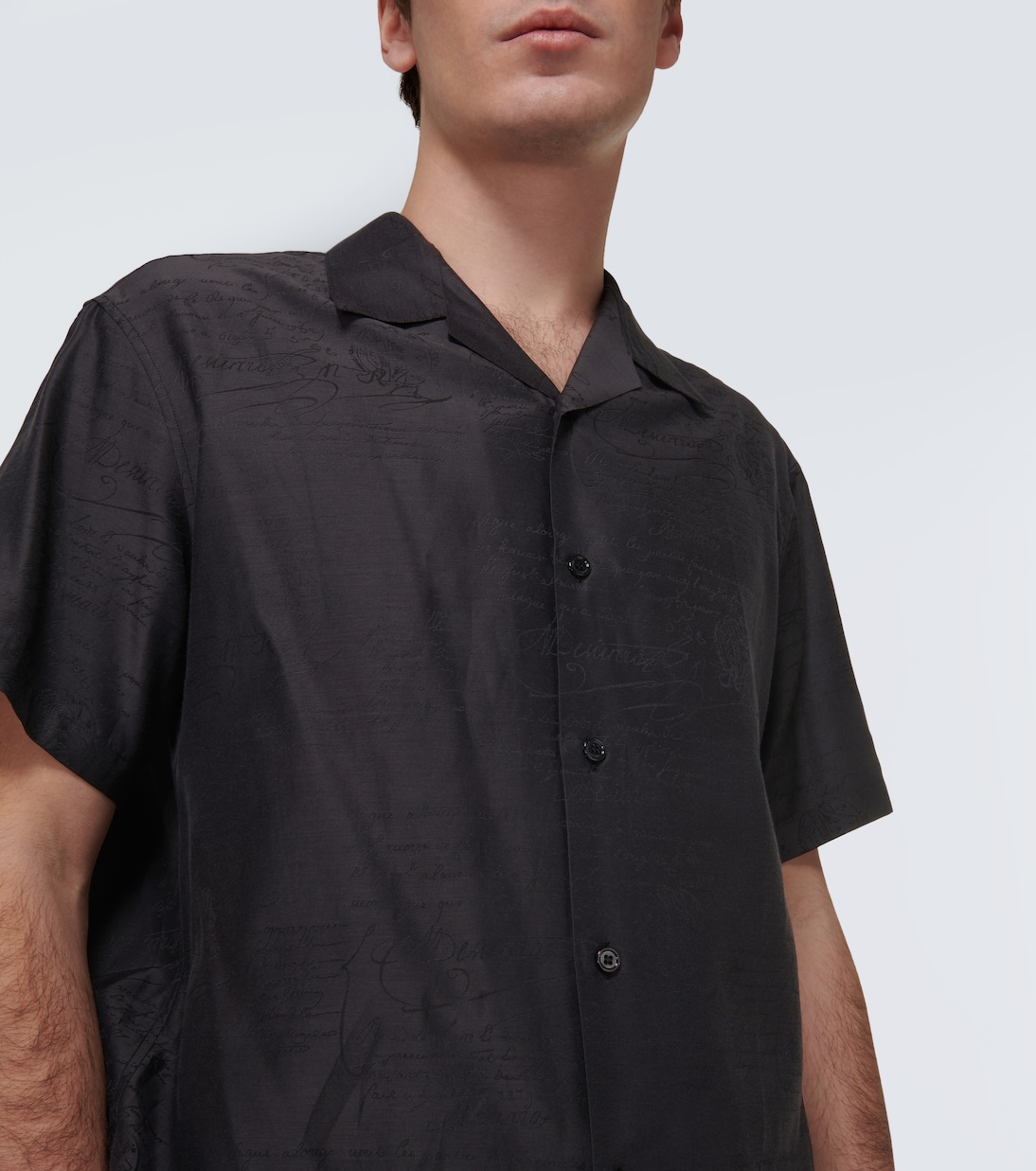 Camicia da bowling in seta e cotone | Berluti