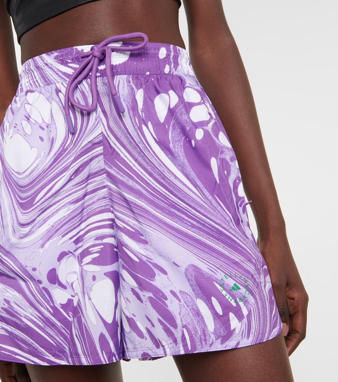Shorts de deporte estampados | Adidas by Stella McCartney