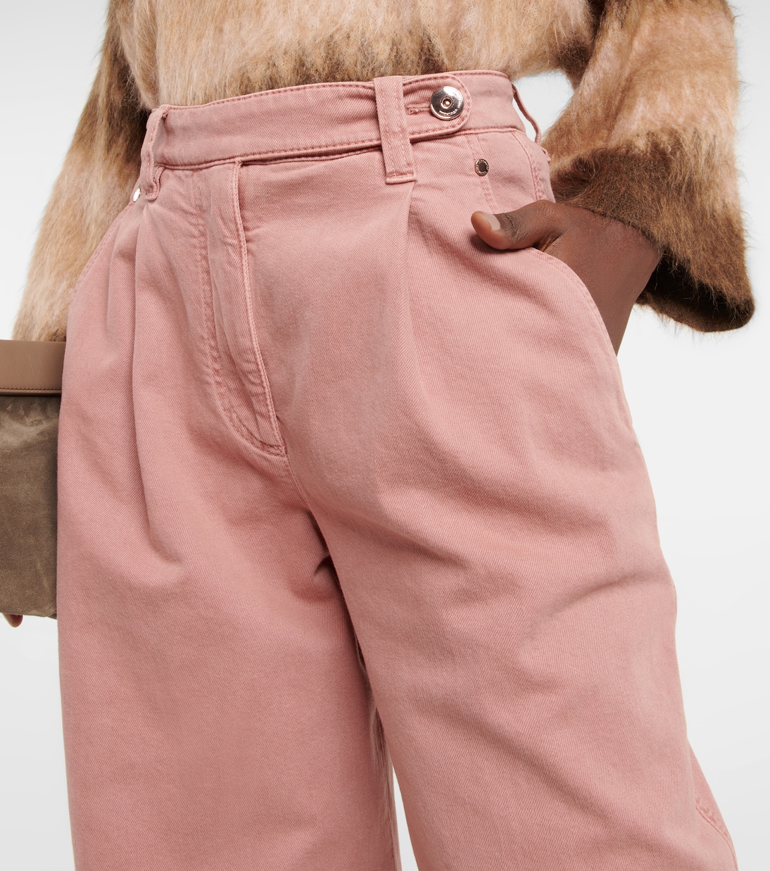 Jeans regular a vita alta | Brunello Cucinelli