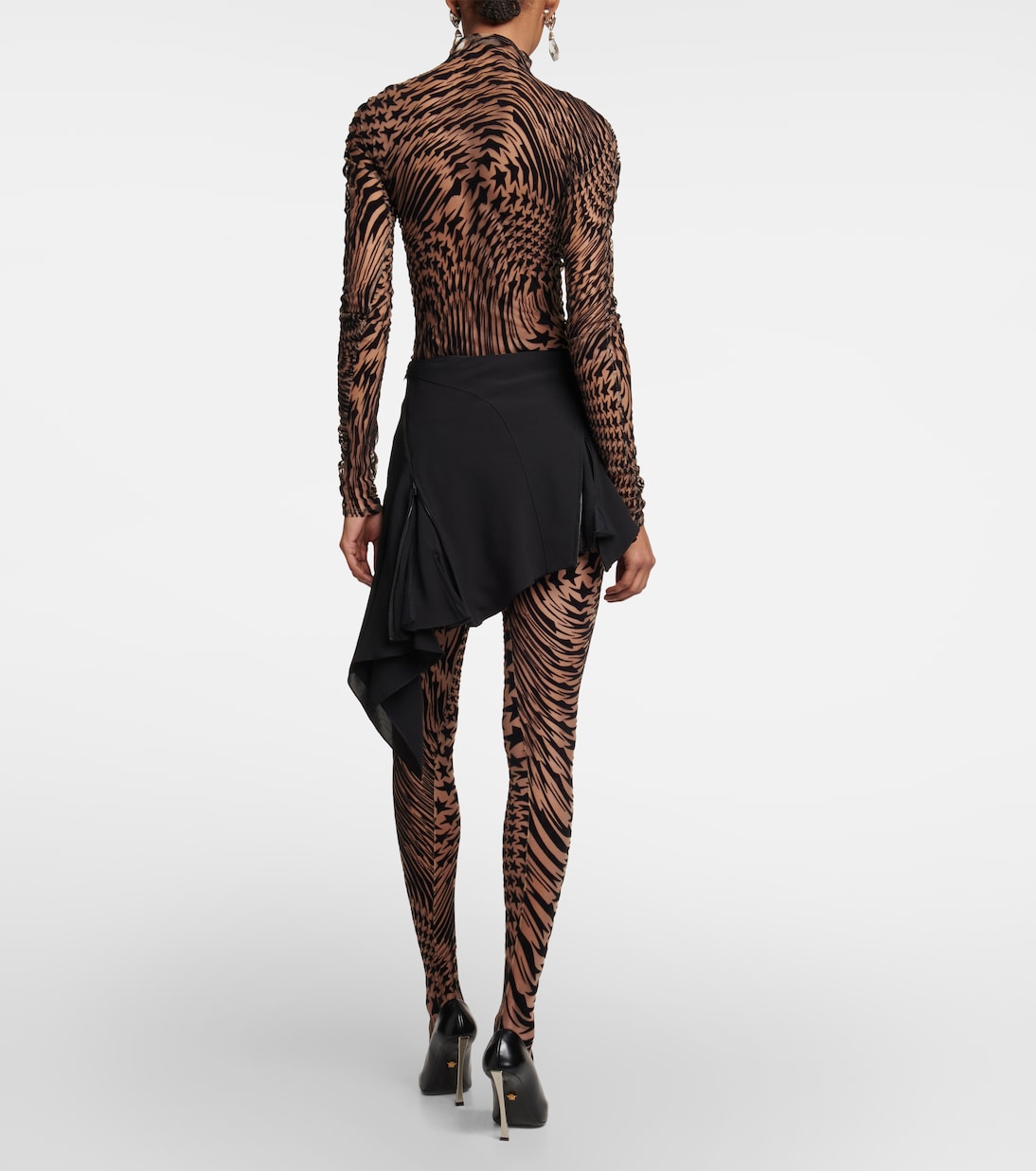 Mini-jupe asymétrique | Mugler