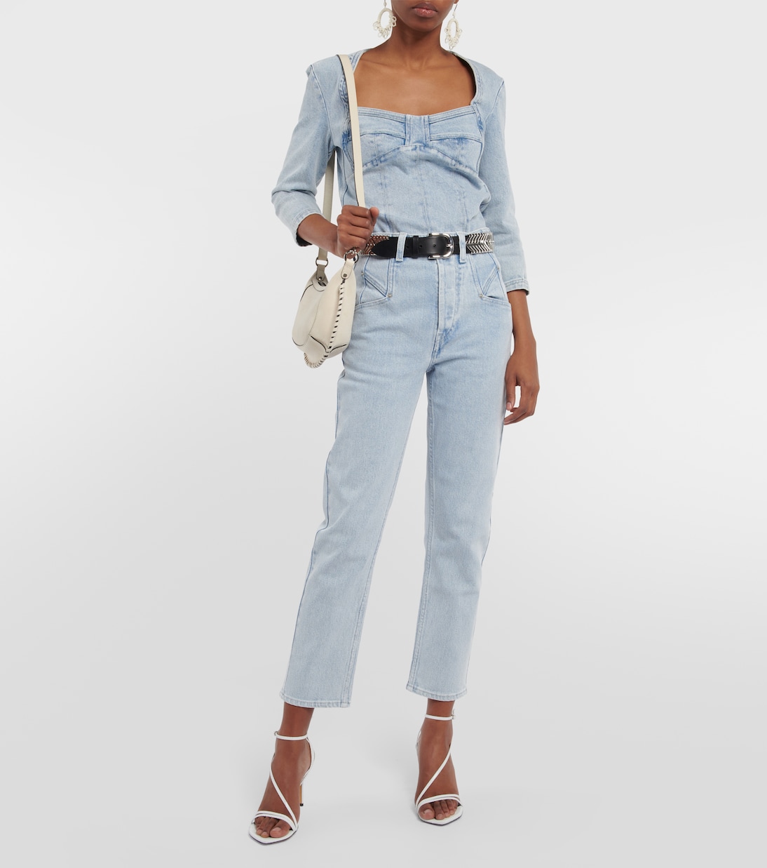 Jean skinny Niliane à taille haute | Isabel Marant