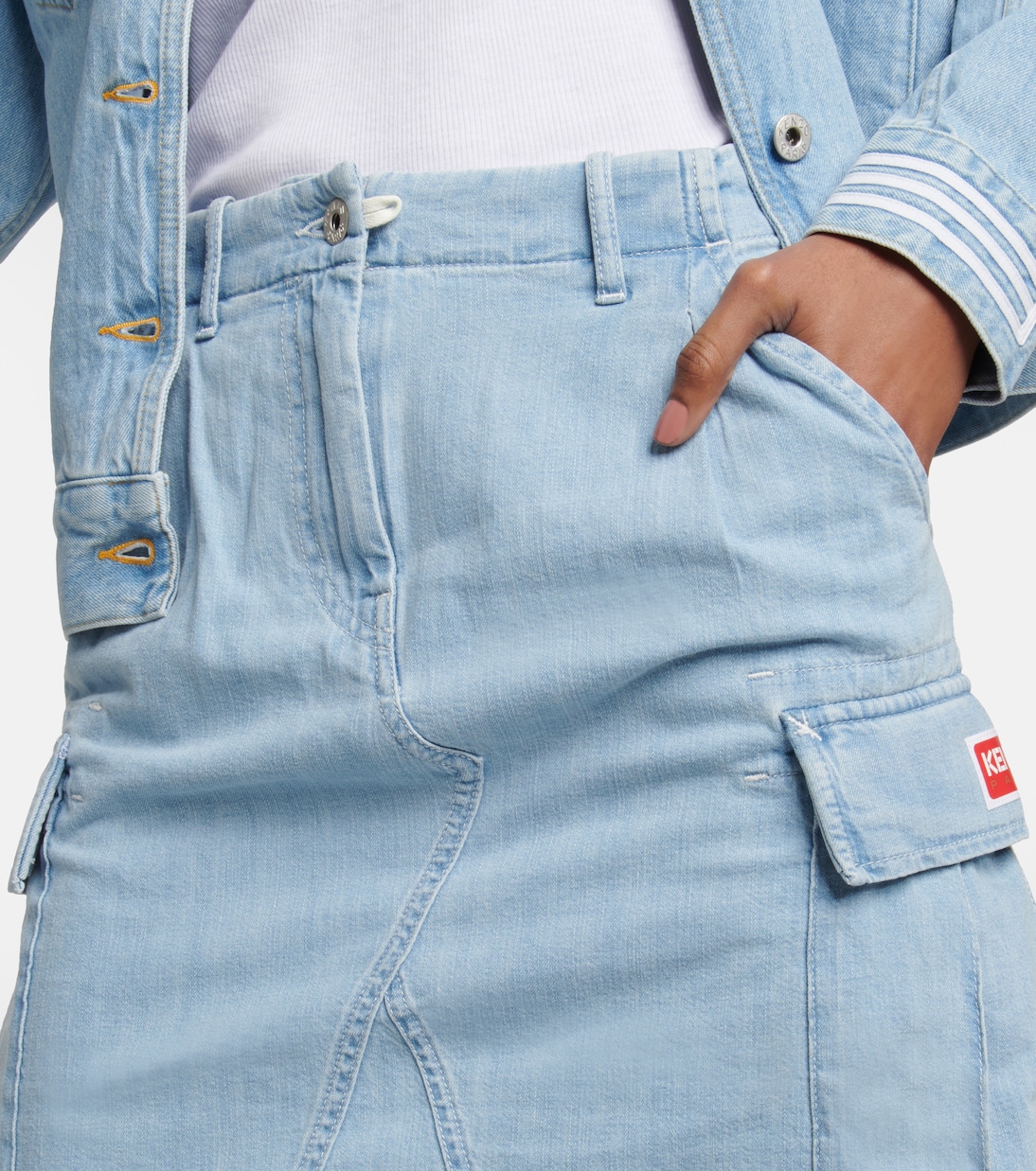Denim miniskirt | Kenzo