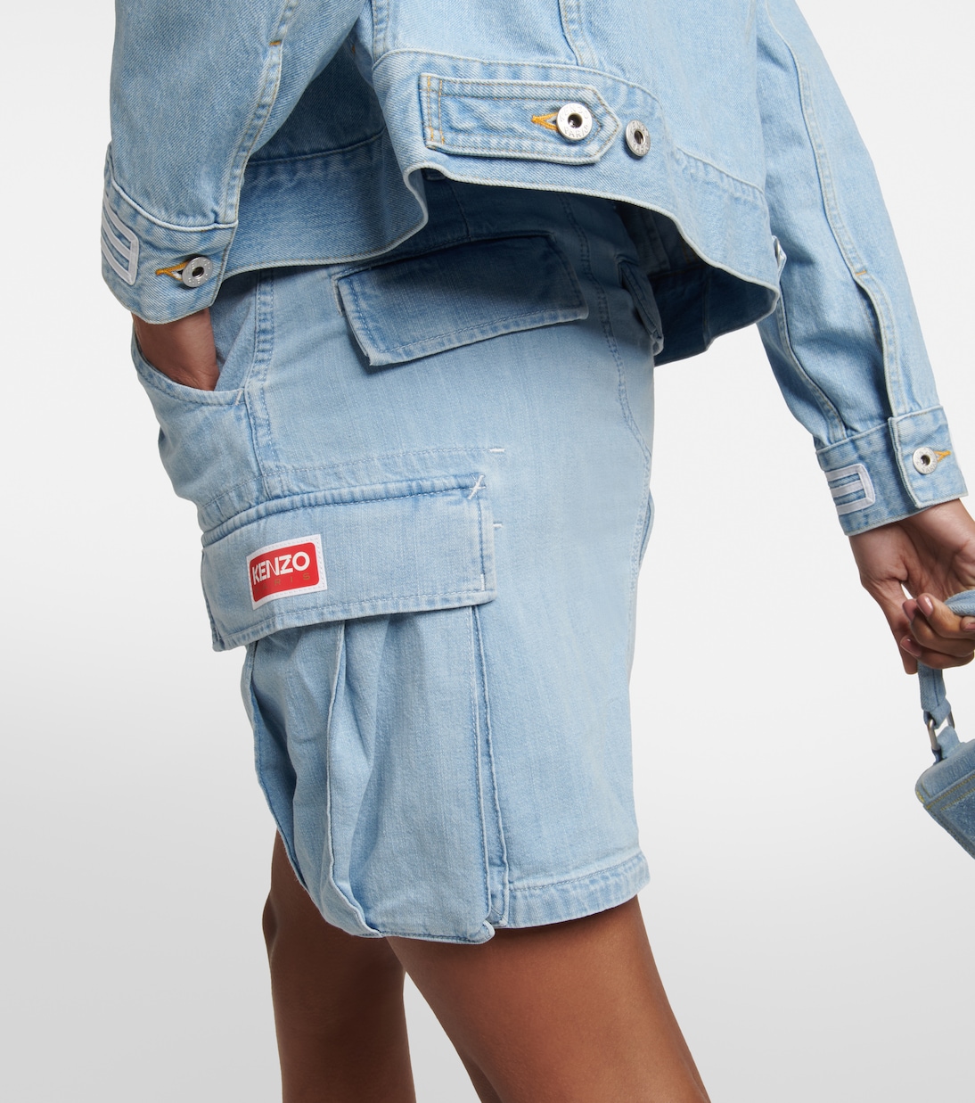Denim miniskirt | Kenzo