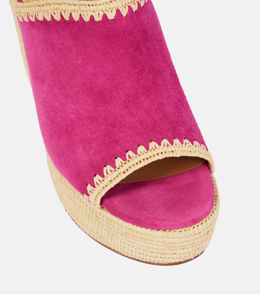 Sandali con zeppa Damya in suede | Clergerie