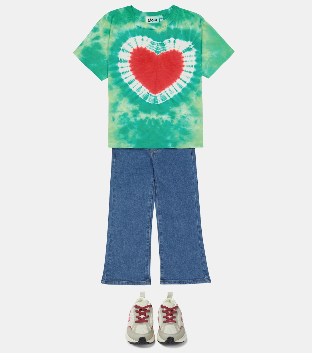 Camiseta Riley de algodón tie-dye | Molo
