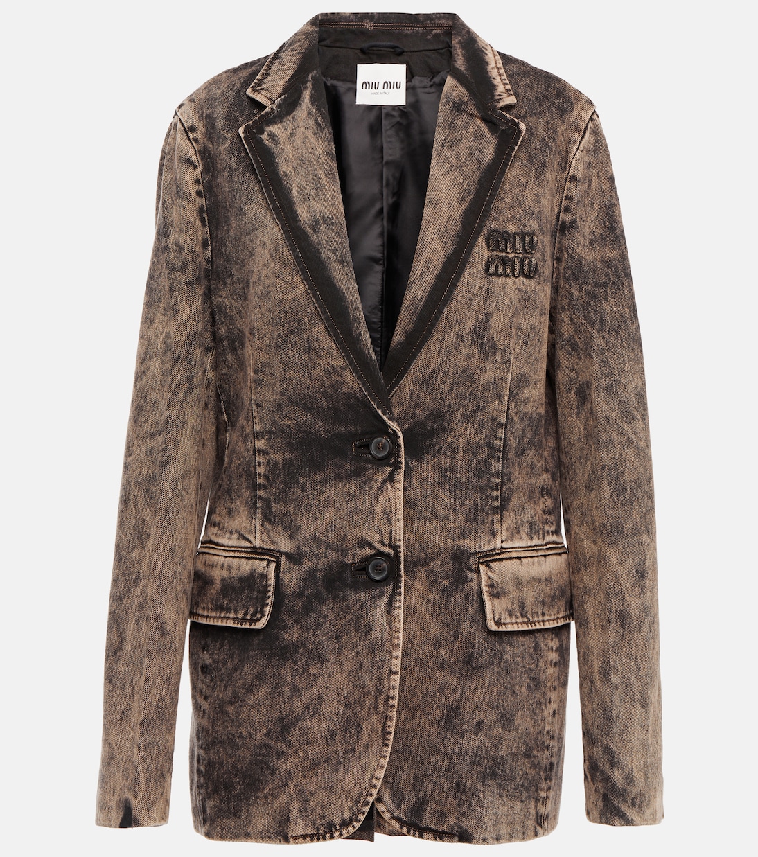 Blazer en jean | Miu Miu