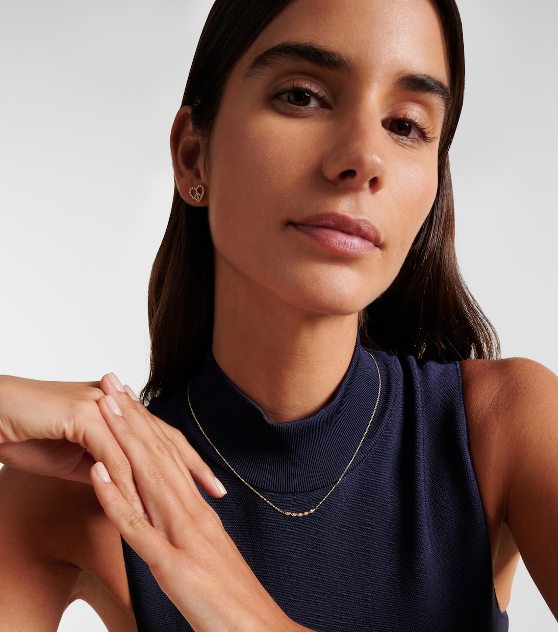 Collier en or 14 ct et diamants | Sydney Evan