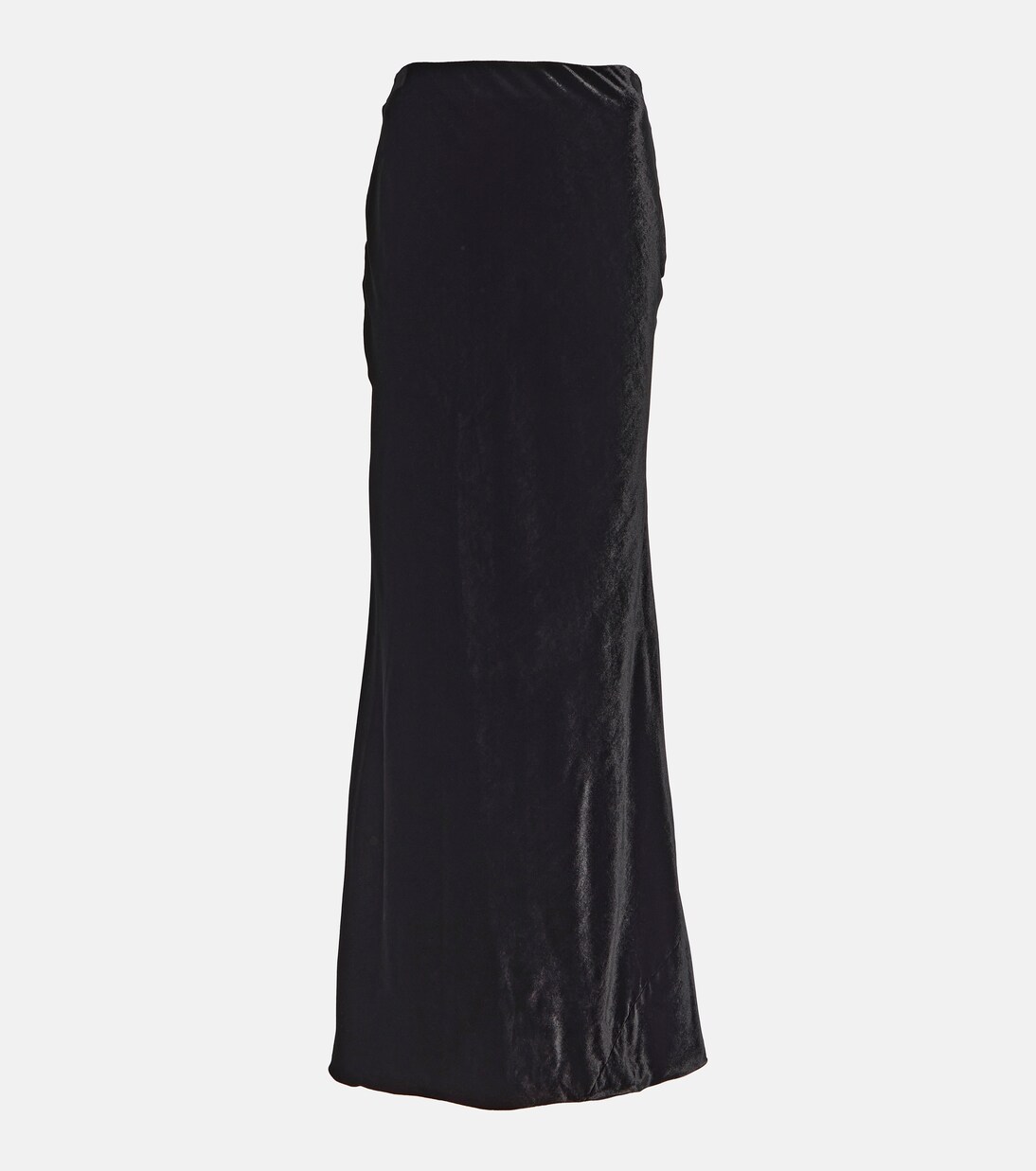 High-rise silk-blend maxi skirt | Alessandra Rich