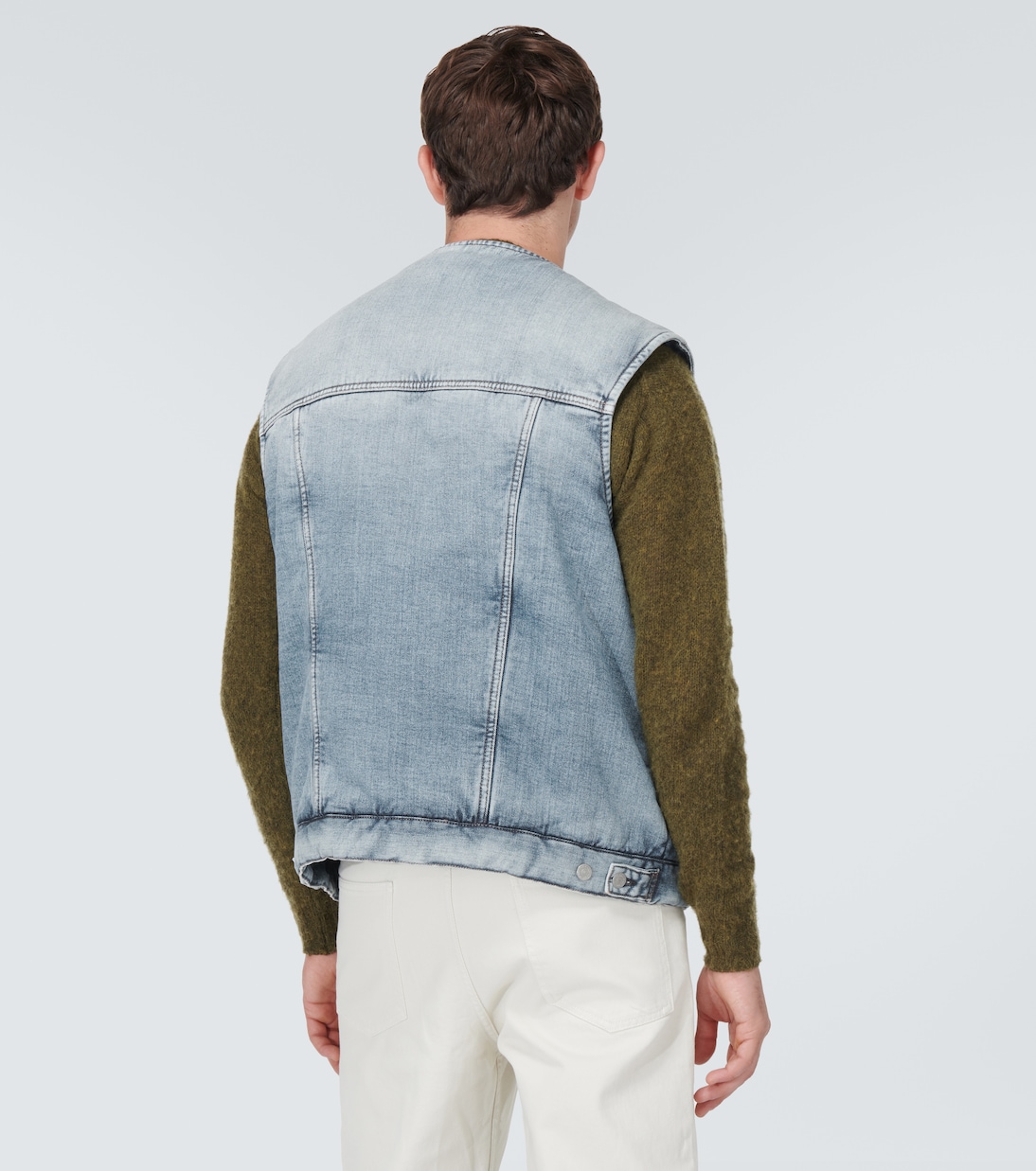 Chaleco en denim acolchado | Acne Studios