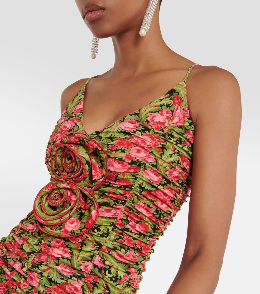 Robe midi à fleurs | Magda Butrym