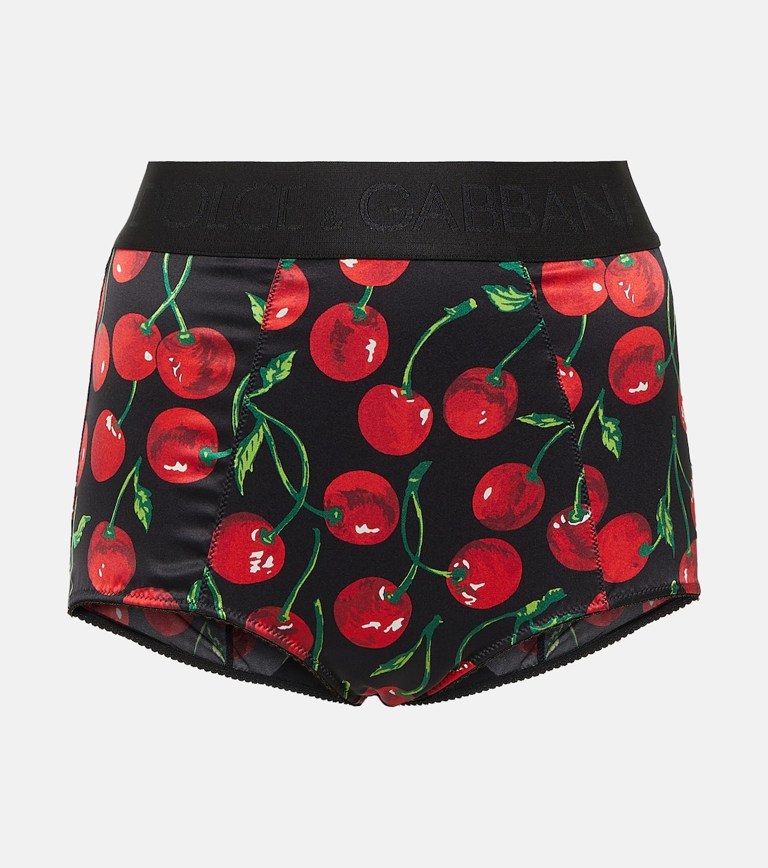 Culotte in misto seta a vita alta | Dolce&Gabbana