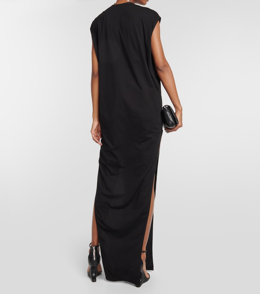 Robe longue Arrowhead en coton | Rick Owens