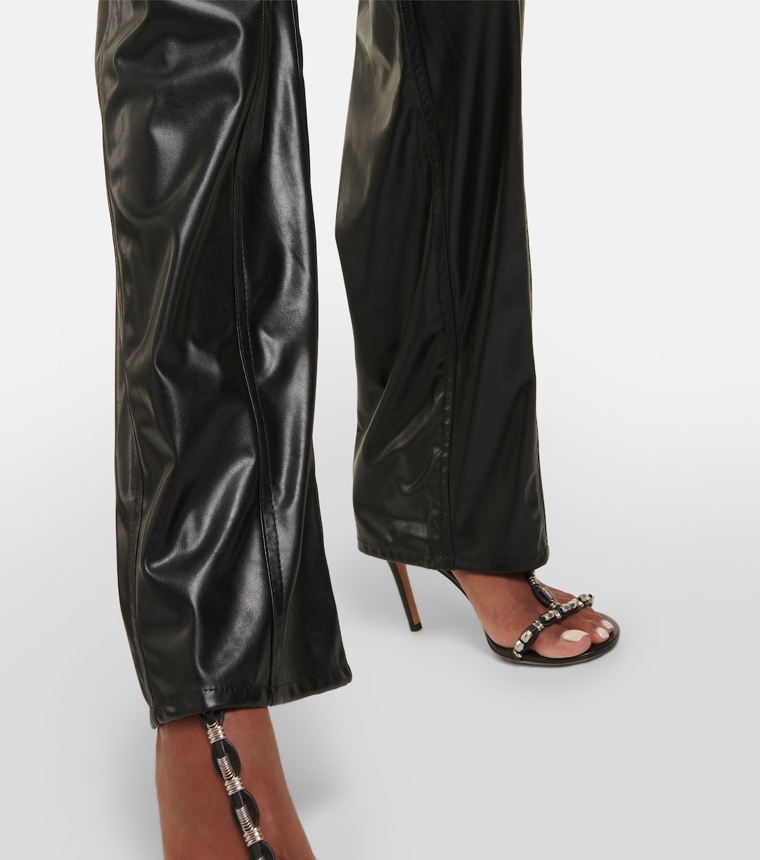 Pantaloni regular Brina in similpelle | Marant Etoile