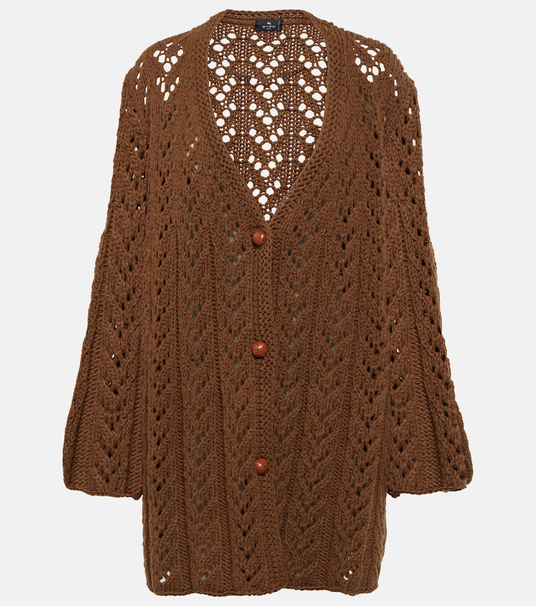 Oversize-Cardigan aus Schurwolle | Etro