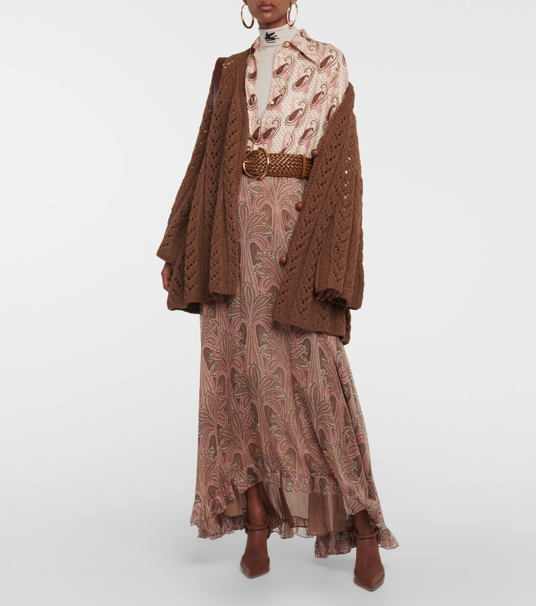 Oversize-Cardigan aus Schurwolle | Etro
