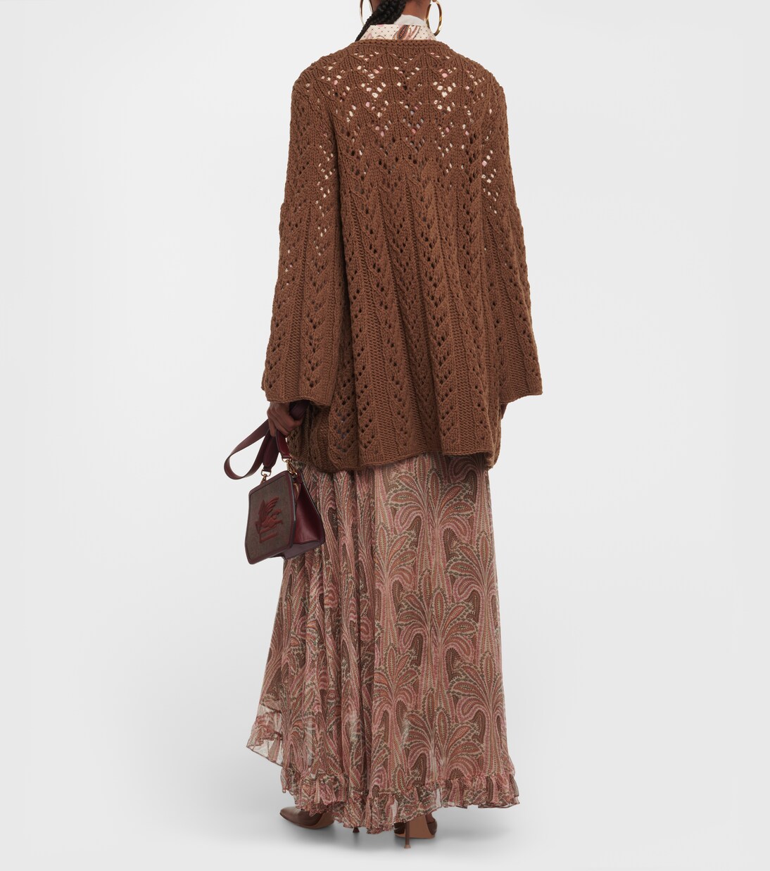 Oversize-Cardigan aus Schurwolle | Etro