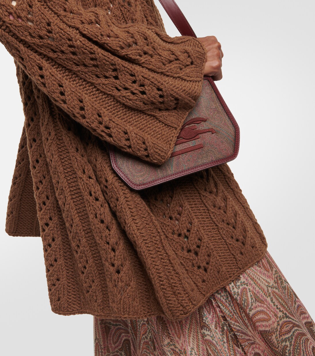 Oversize-Cardigan aus Schurwolle | Etro