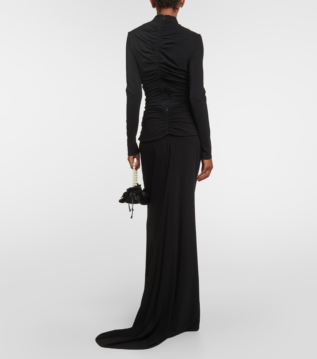 Floral-appliqué maxi skirt | Magda Butrym