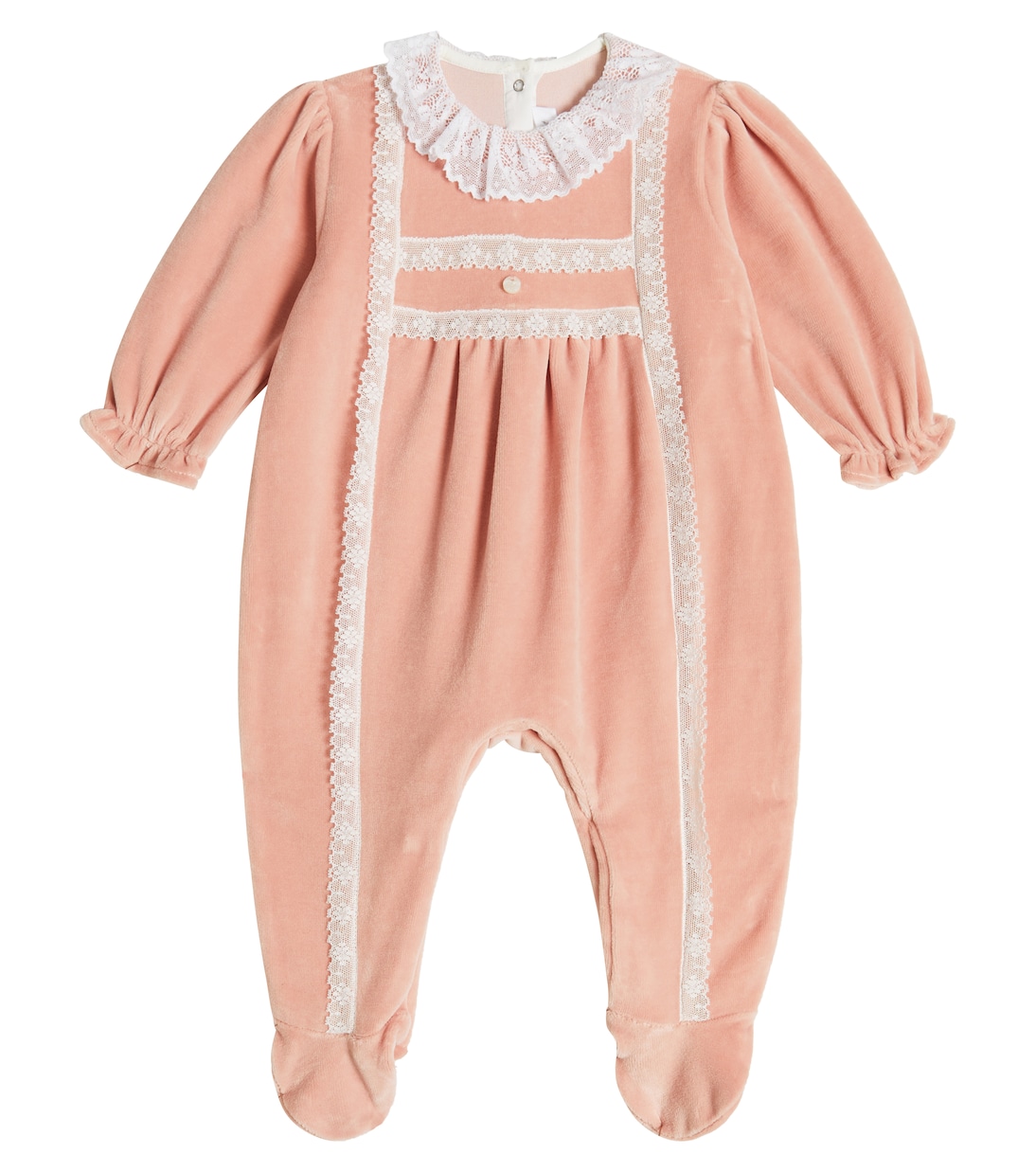 Baby - Tutina in velluto con pizzo | Tartine et Chocolat