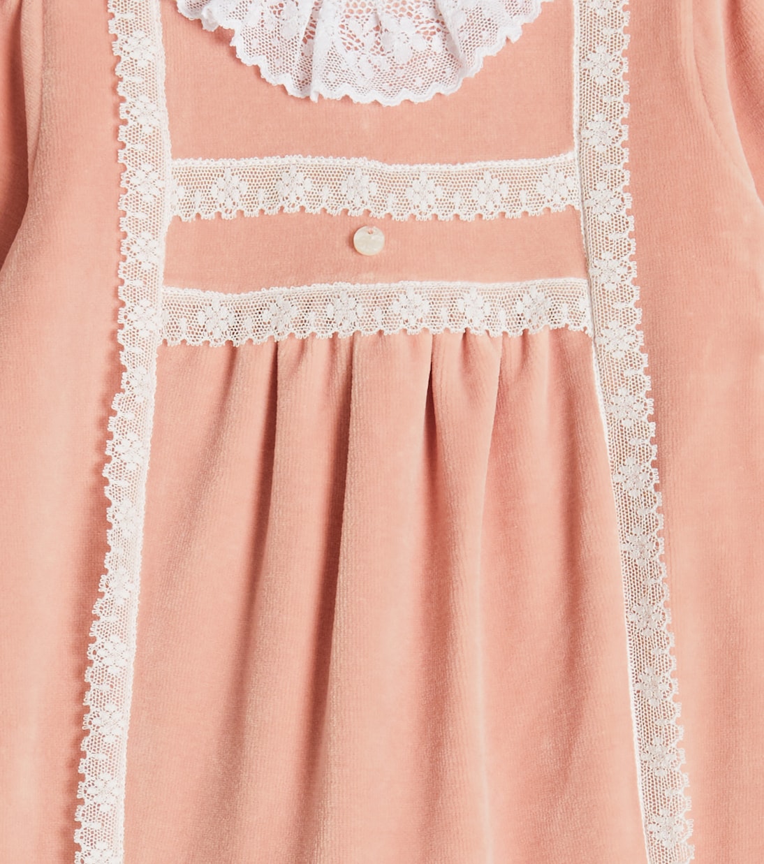 Baby - Tutina in velluto con pizzo | Tartine et Chocolat