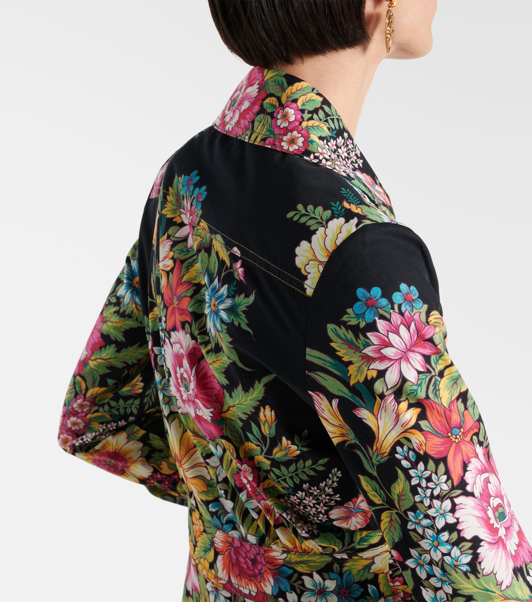 Abito midi in cotone con stampa | Etro