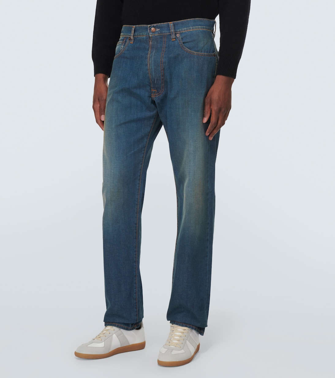 Mid-rise straight jeans | Maison Margiela
