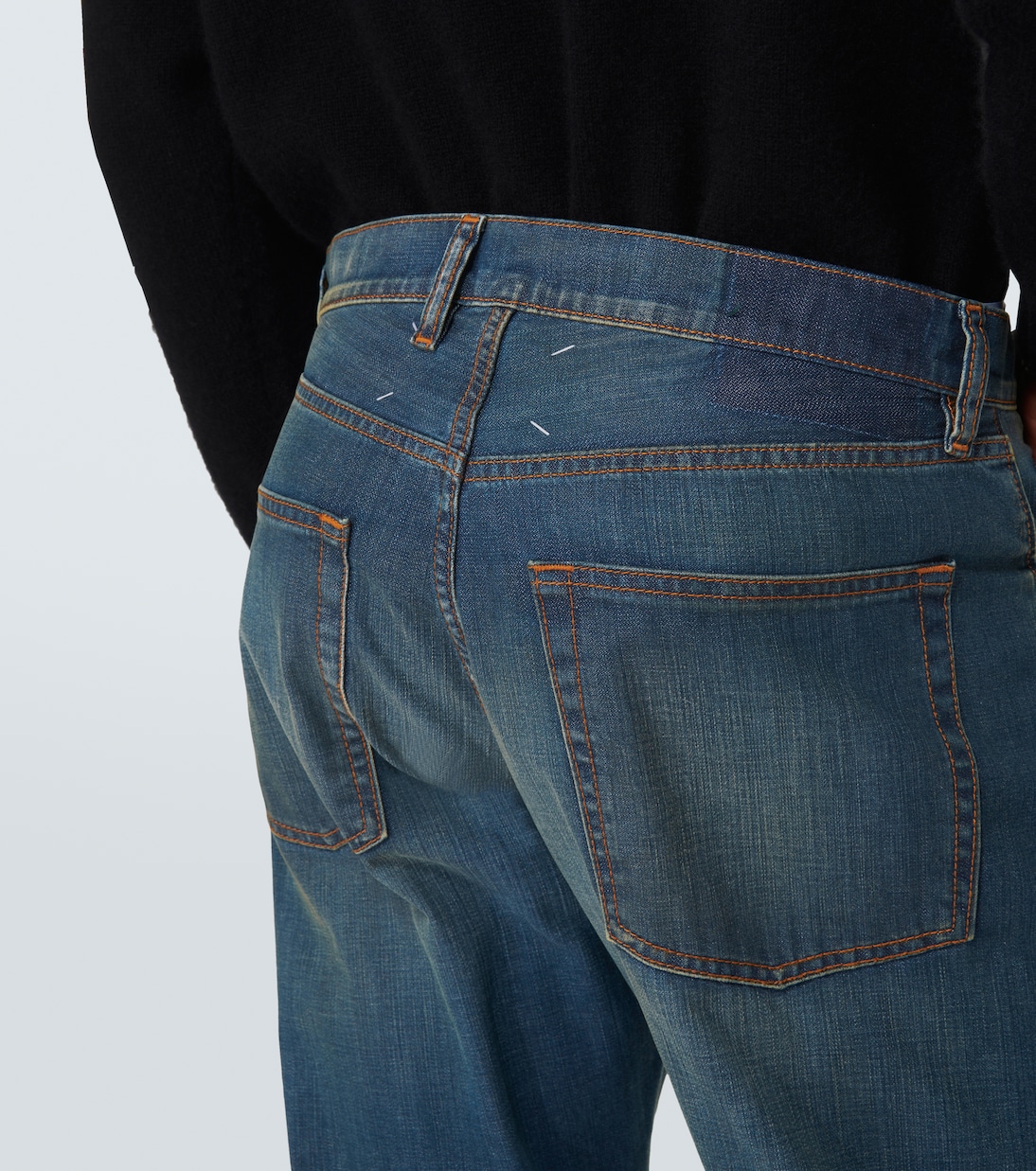 Mid-rise straight jeans | Maison Margiela