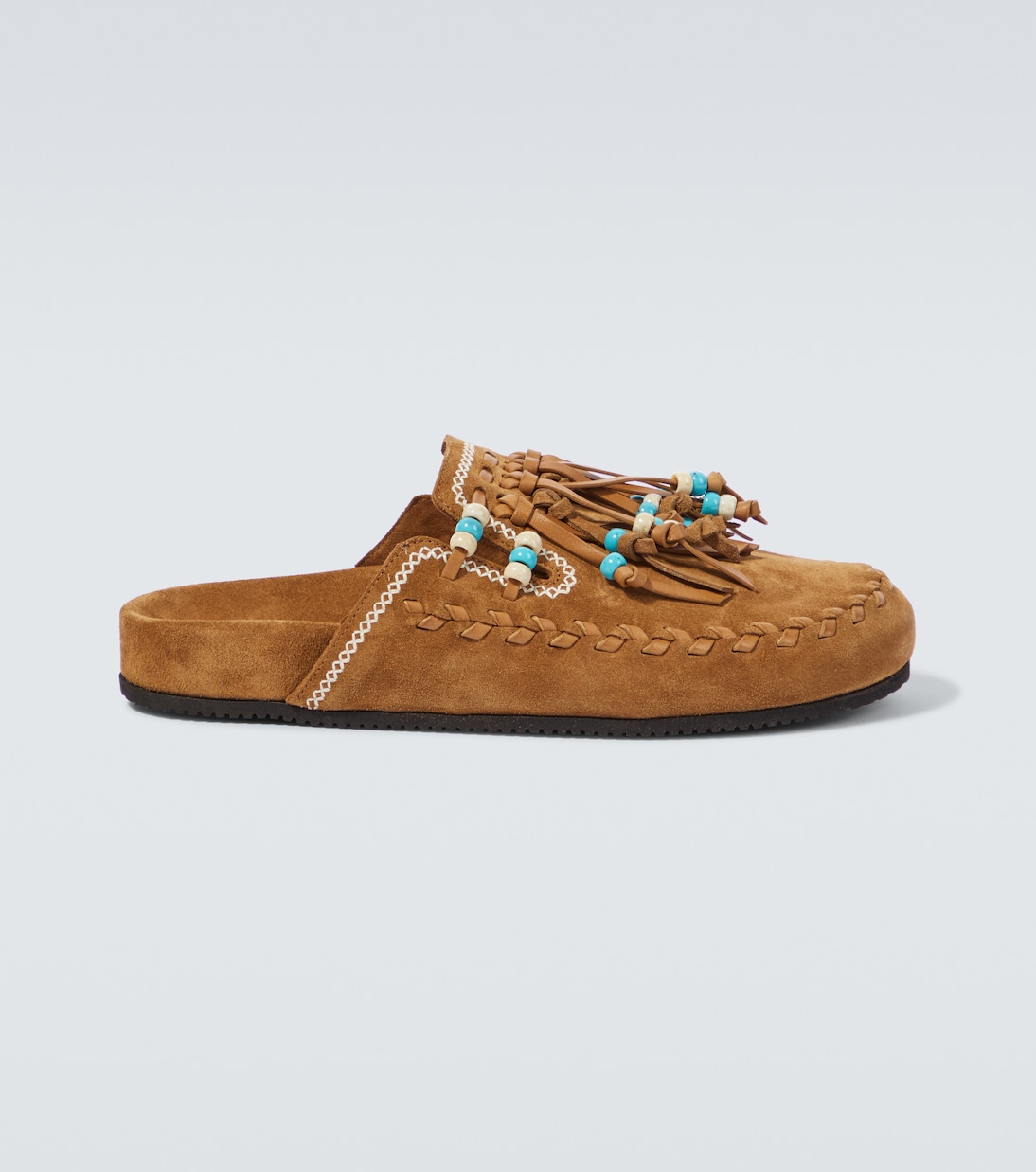 Slippers The Journey aus Veloursleder | Alanui