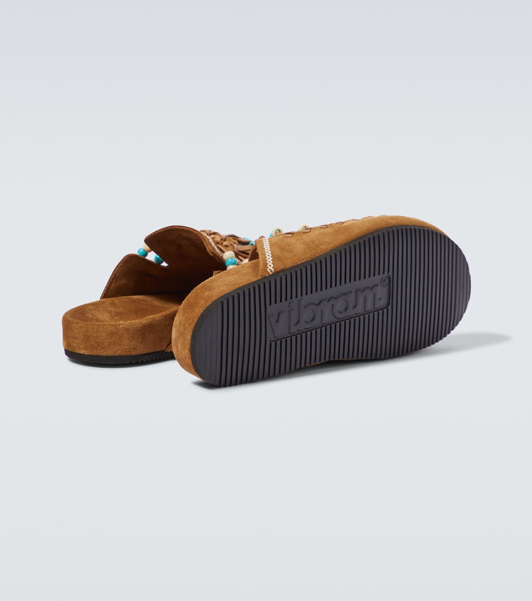 Slippers The Journey aus Veloursleder | Alanui